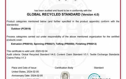 Tin nóng: AVG được cấp chứng nhận Tiêu chuẩn Tái chế Toàn cầu (GRS)